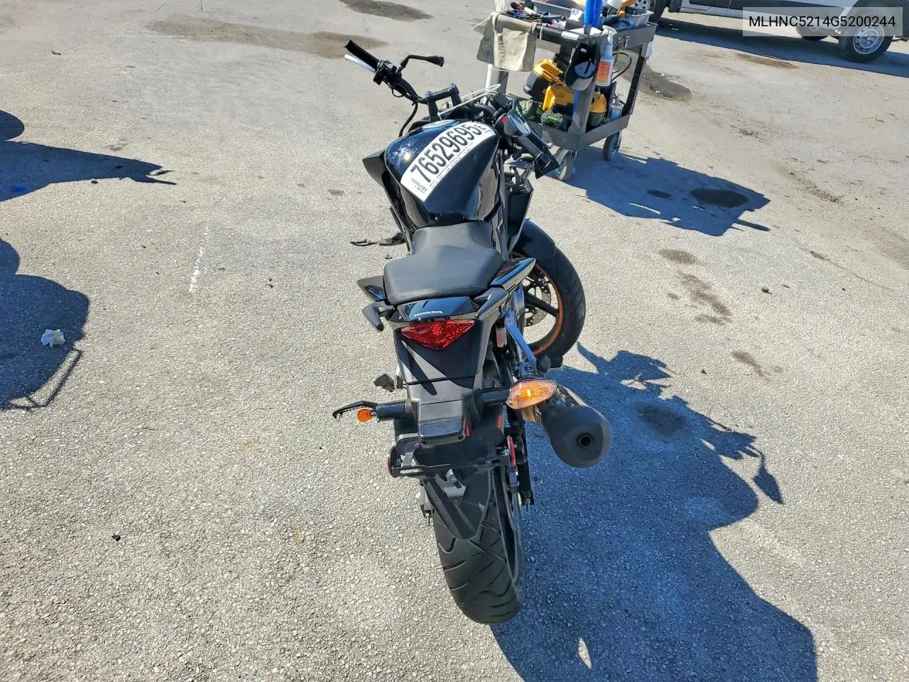 2016 Honda Cb300 F VIN: MLHNC5214G5200244 Lot: 76529695