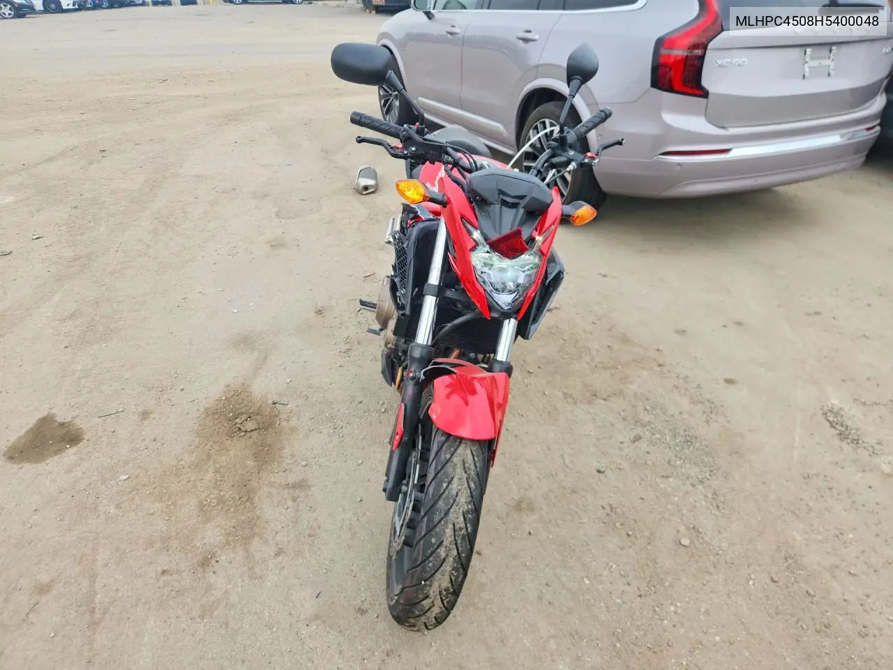 2017 Honda Cb500 Fa - Abs VIN: MLHPC4508H5400048 Lot: 61415246