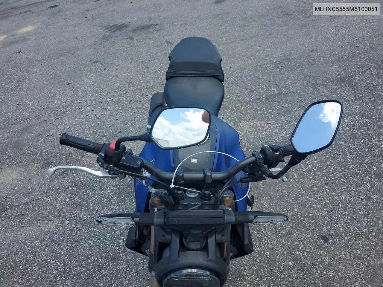 2021 Honda Cbf300 Na VIN: MLHNC5555M5100051 Lot: 61845626