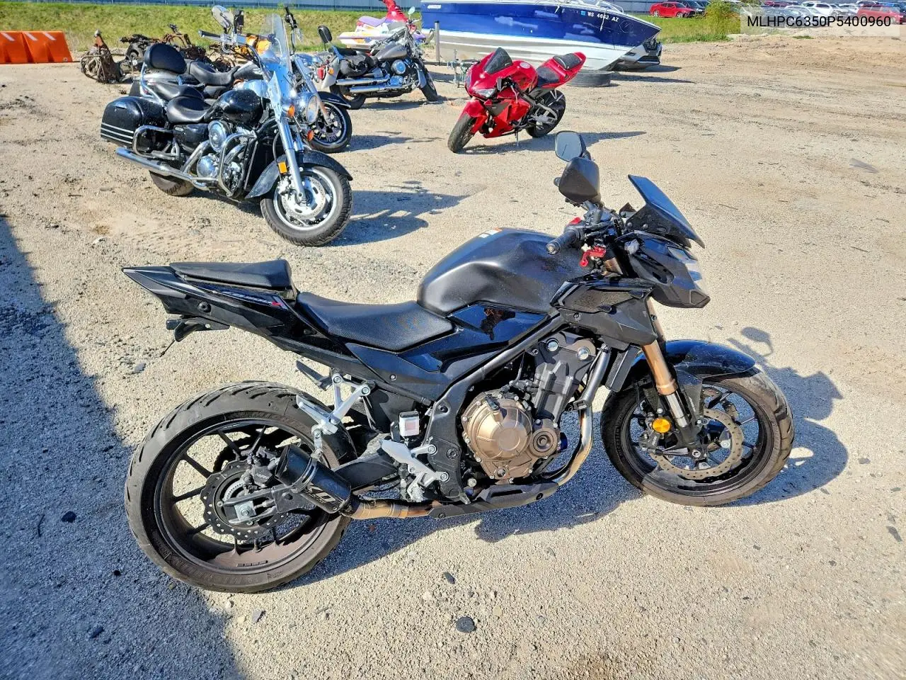 2023 Honda Cb500 Fa VIN: MLHPC6350P5400960 Lot: 53096576