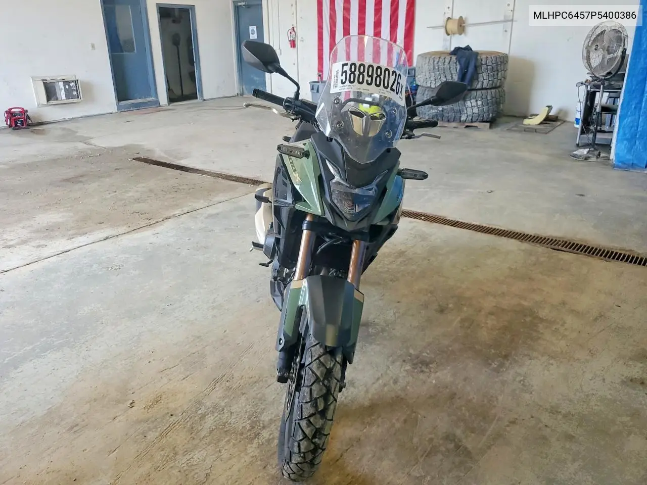 2023 Honda Cb500 Xa VIN: MLHPC6457P5400386 Lot: 58898026