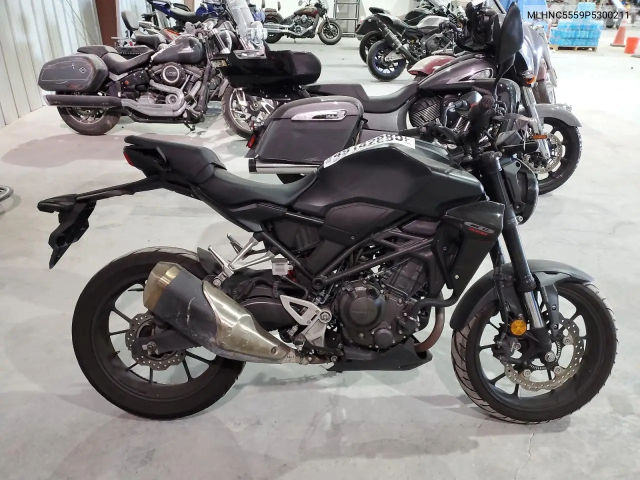 2023 Honda Cbf300 Na VIN: MLHNC5559P5300211 Lot: 61645136