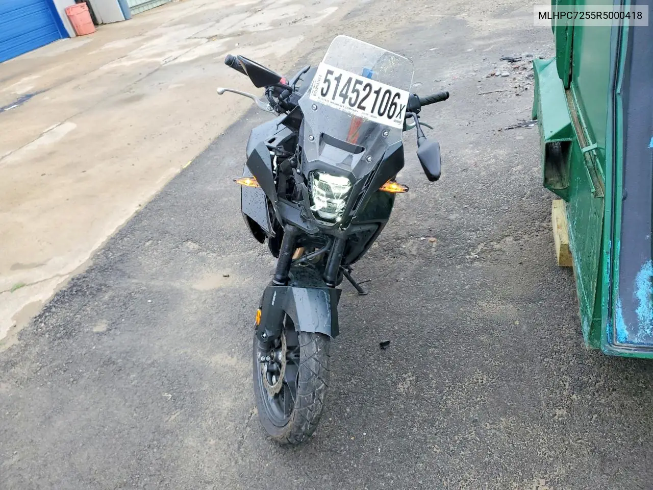 2024 Honda Cb500 Xa VIN: MLHPC7255R5000418 Lot: 51452106