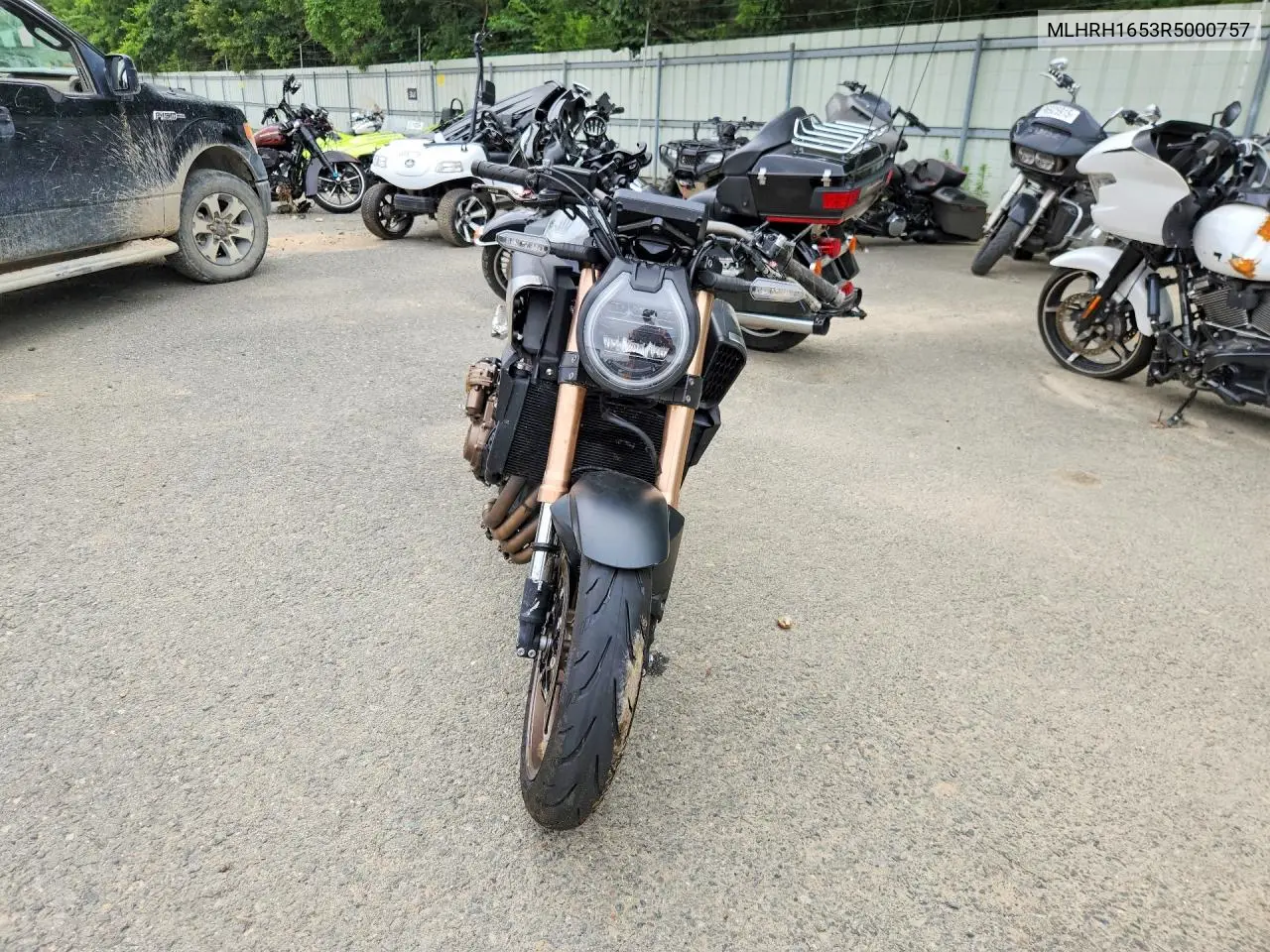 2024 Honda Cb650 R VIN: MLHRH1653R5000757 Lot: 56515706