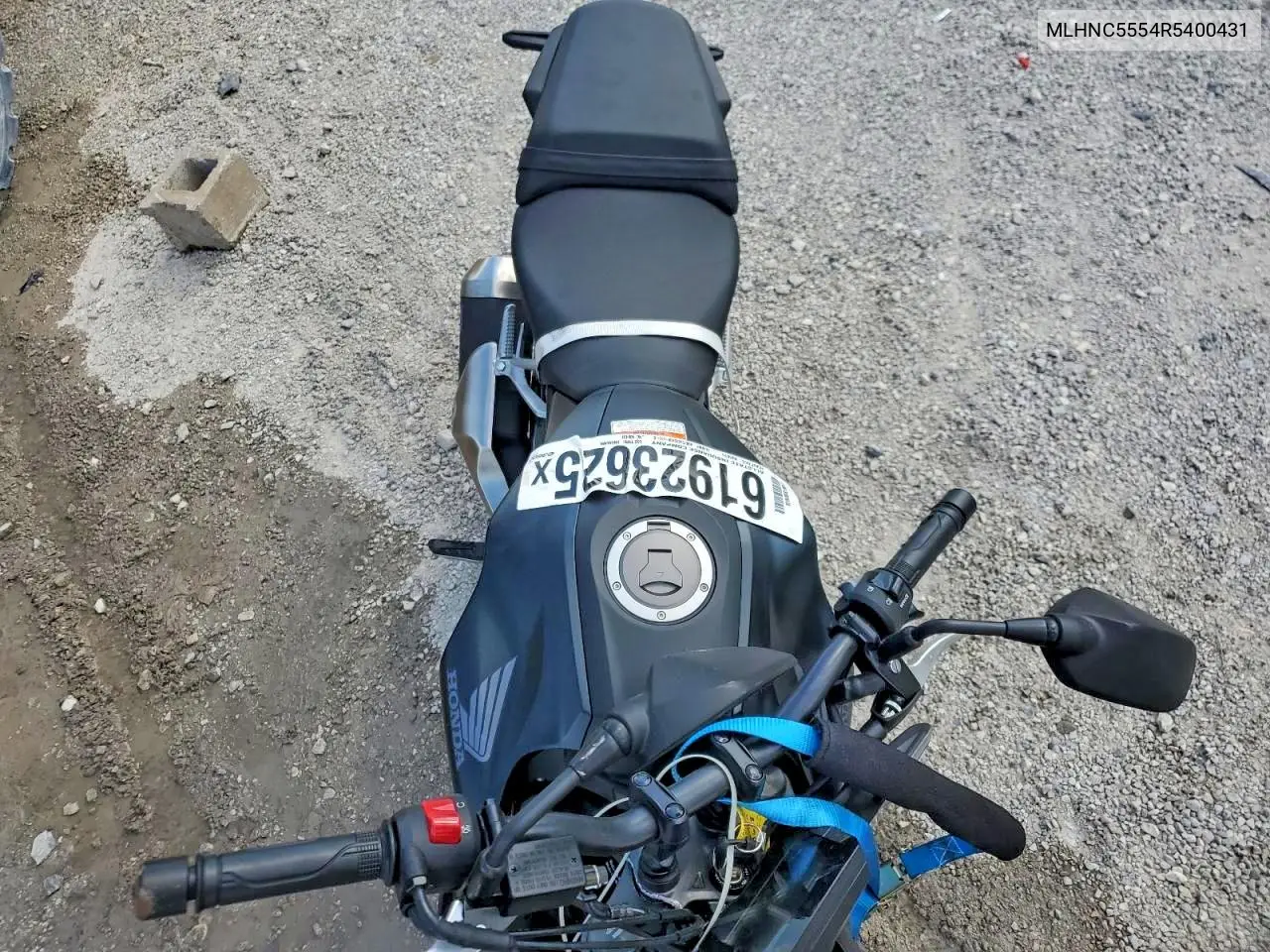 2024 Honda Cbf300 Na VIN: MLHNC5554R5400431 Lot: 60454586