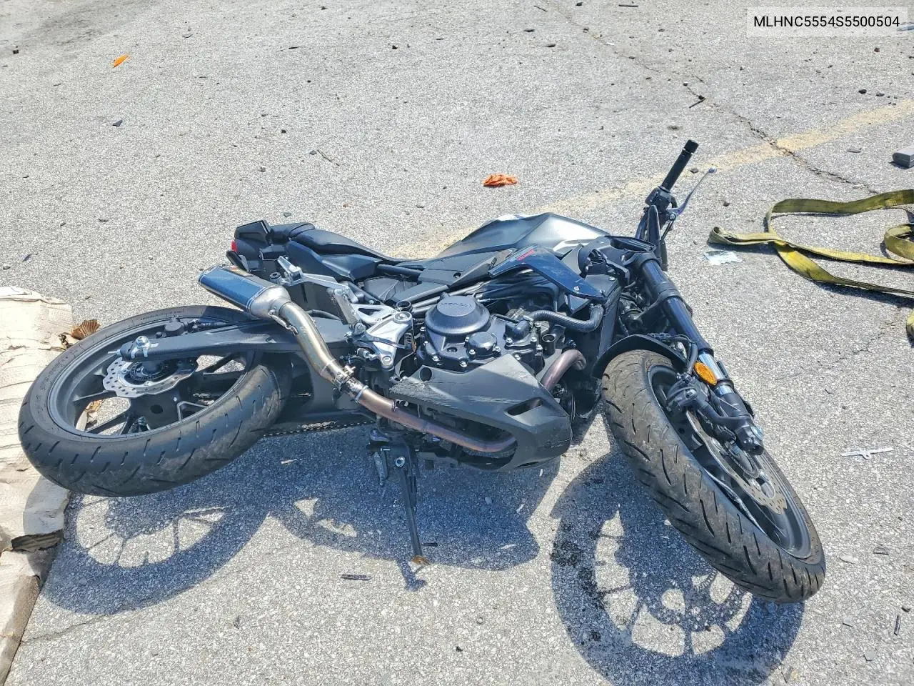 2025 Honda Cbf300 Na VIN: MLHNC5554S5500504 Lot: 50991186