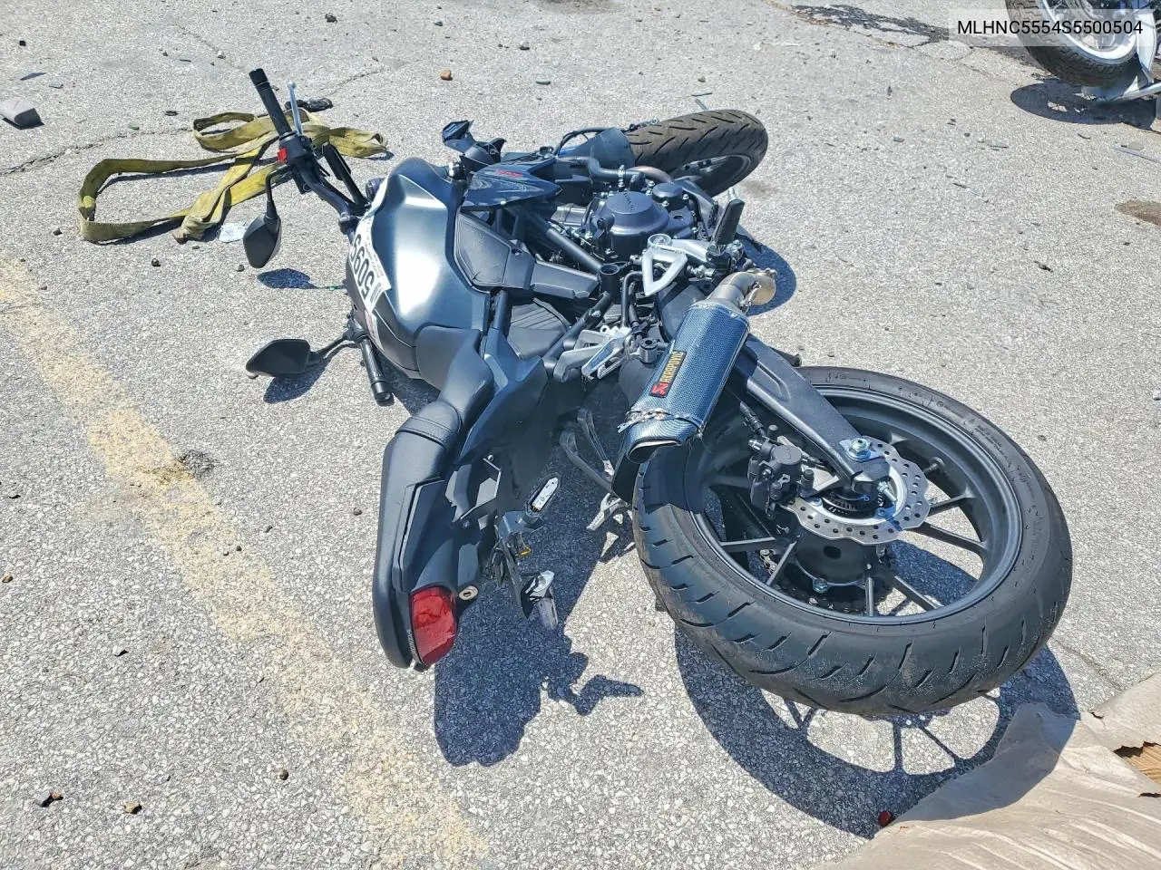 2025 Honda Cbf300 Na VIN: MLHNC5554S5500504 Lot: 50991186