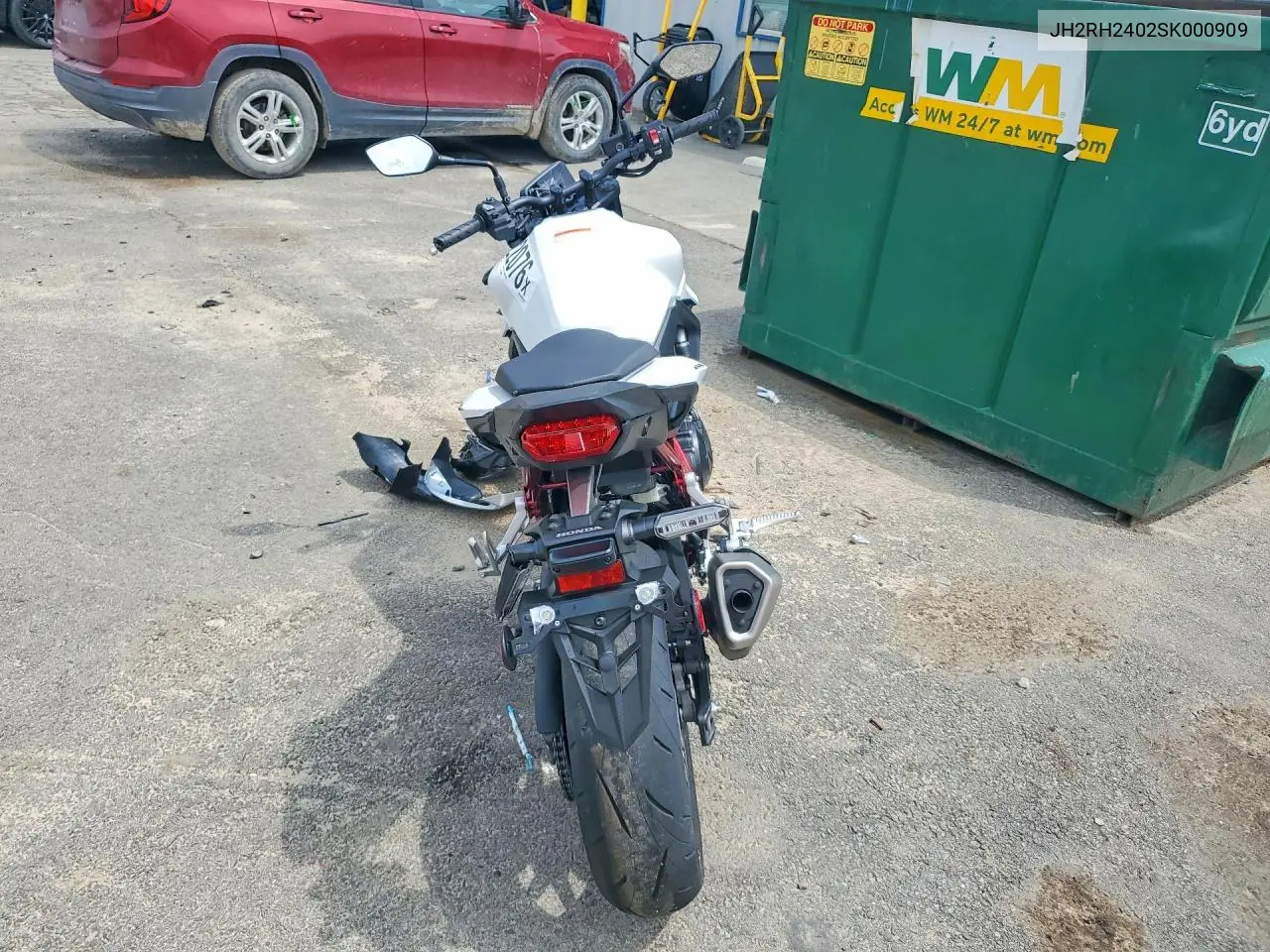2025 Honda Cb750 A VIN: JH2RH2402SK000909 Lot: 55222076