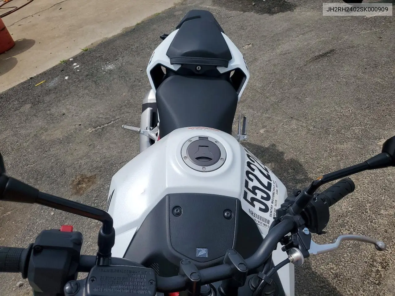 2025 Honda Cb750 A VIN: JH2RH2402SK000909 Lot: 55222076