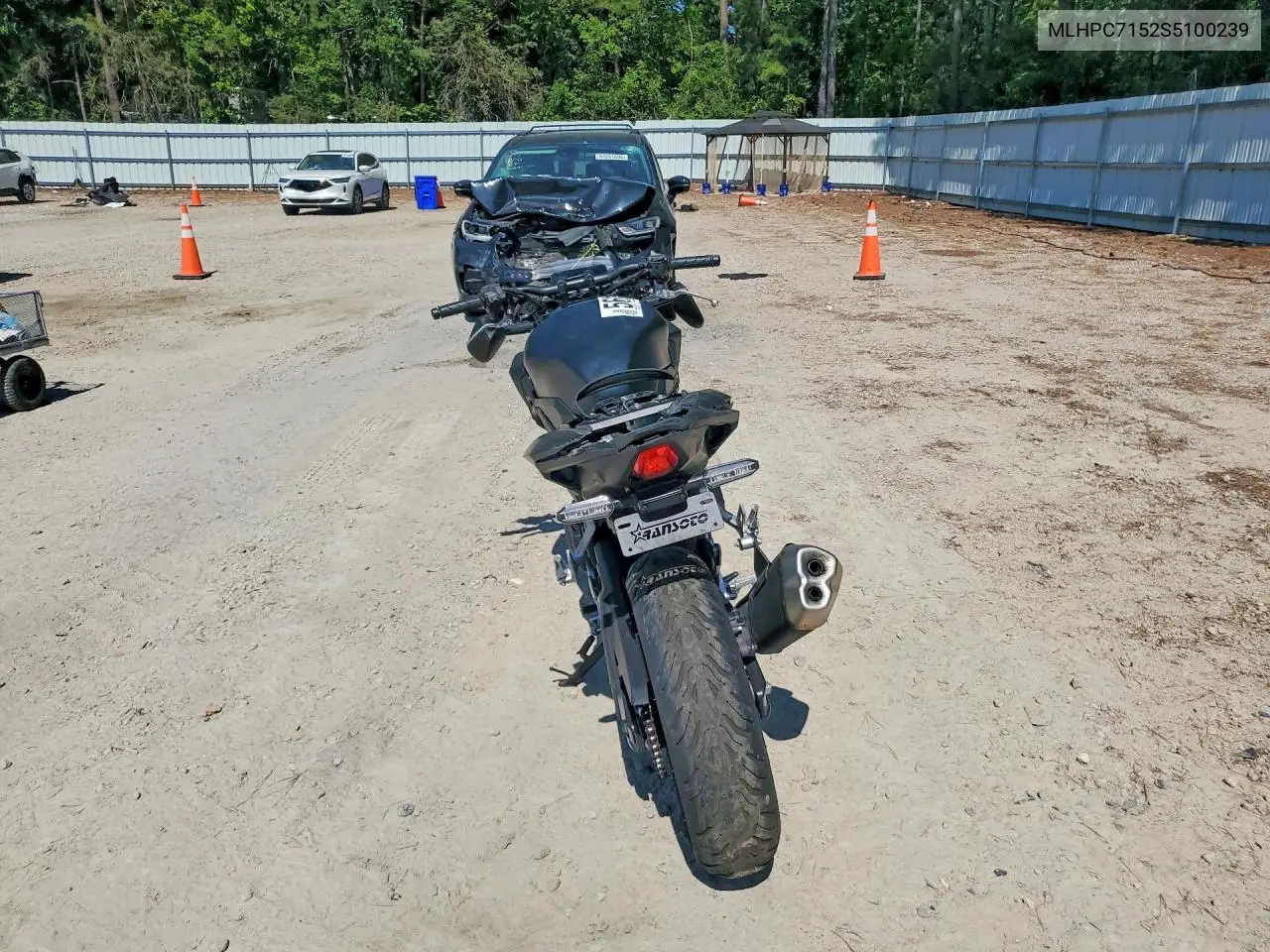 2025 Honda Cb500 F VIN: MLHPC7152S5100239 Lot: 56265486