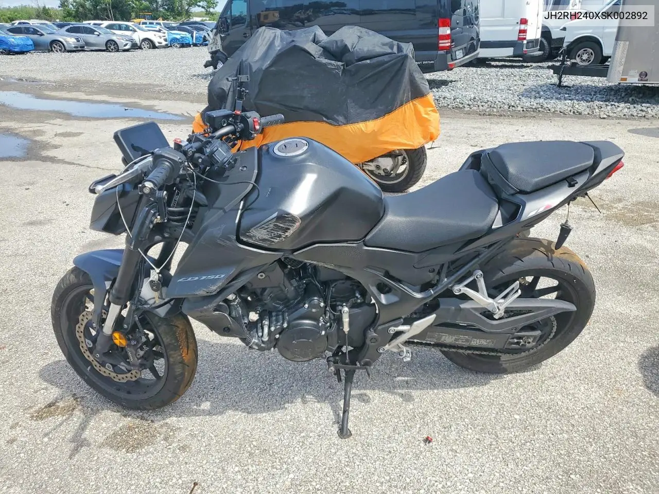 2025 Honda Cb750 A VIN: JH2RH240XSK002892 Lot: 57110806