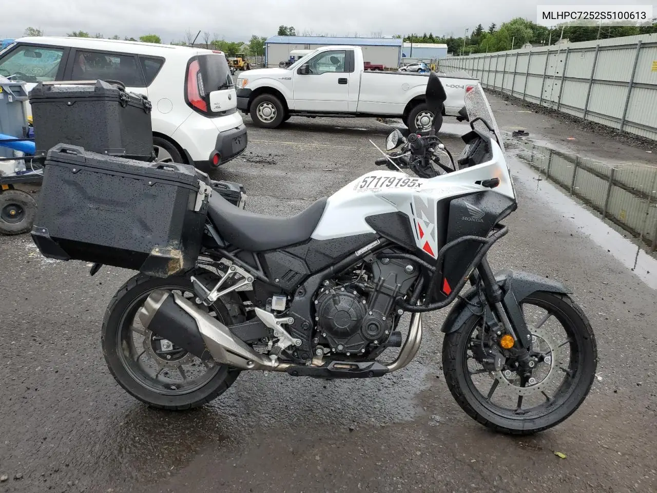 2025 Honda Cb500 Xa VIN: MLHPC7252S5100613 Lot: 57179195