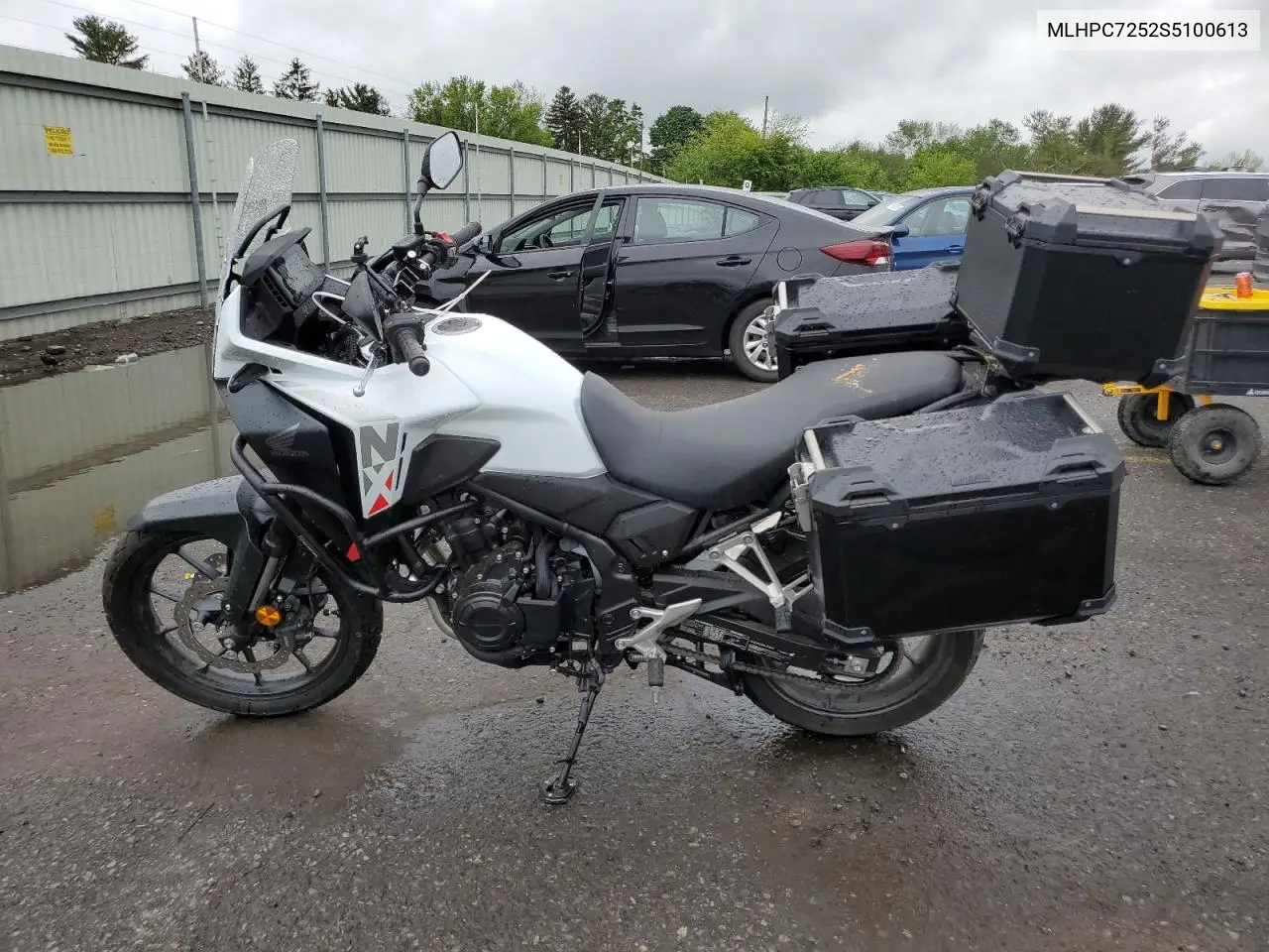 2025 Honda Cb500 Xa VIN: MLHPC7252S5100613 Lot: 57179195