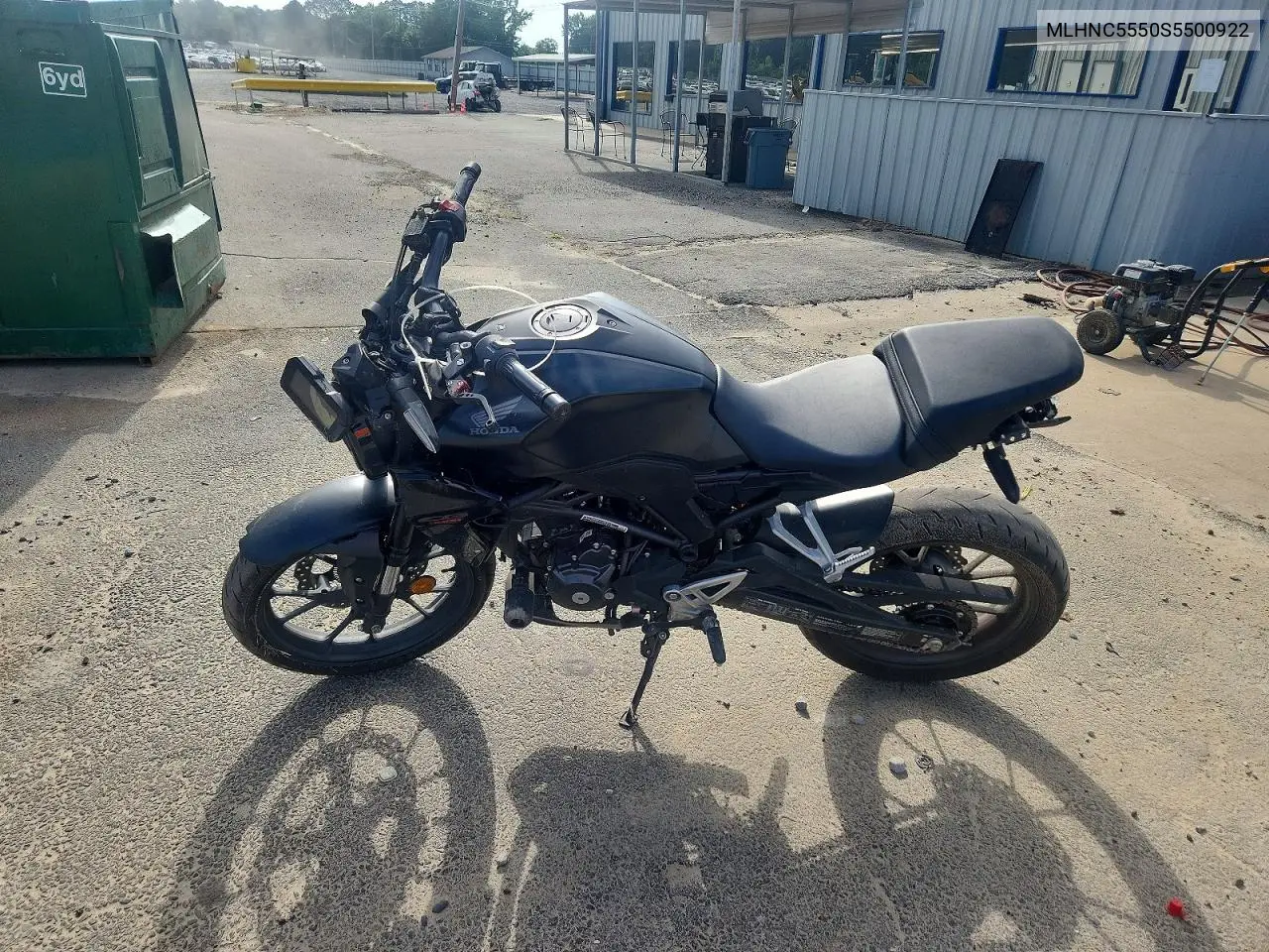 2025 Honda Cbf300 Na VIN: MLHNC5550S5500922 Lot: 57681286