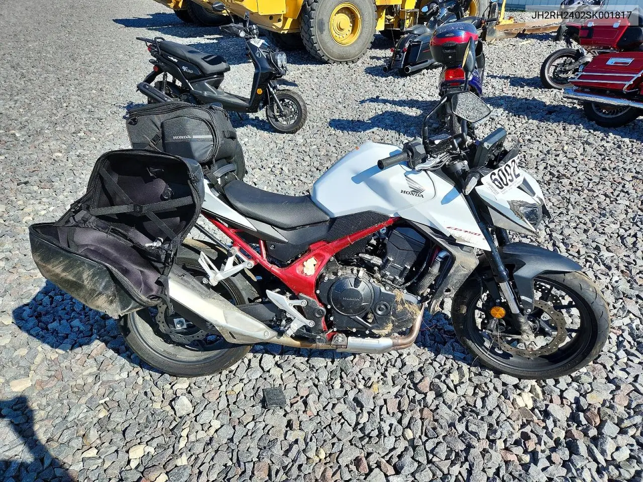 2025 Honda Cb750 A VIN: JH2RH2402SK001817 Lot: 60926186