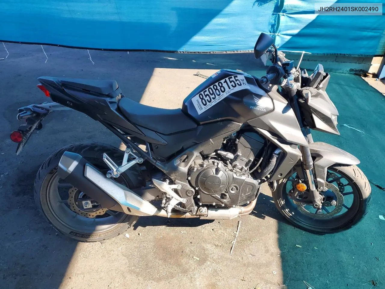 2025 Honda Cb750 A VIN: JH2RH2401SK002490 Lot: 85988155