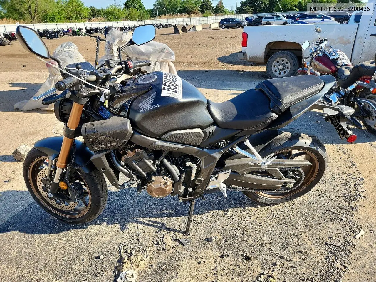 2026 Honda Cb650 R VIN: MLHRH1659T5200436 Lot: 55048006