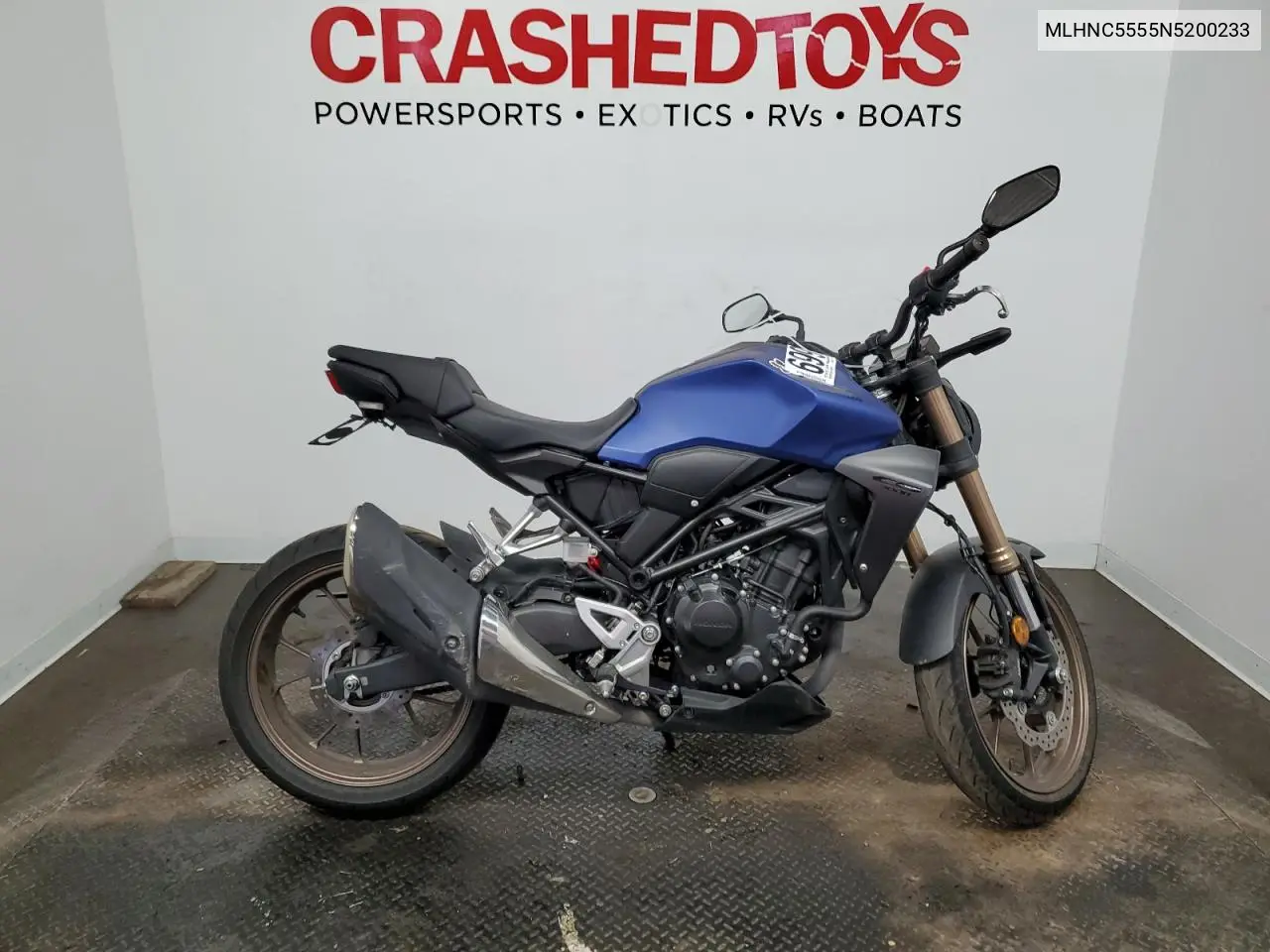 2022 Honda Cbf300 Na VIN: MLHNC5555N5200233 Lot: 69997675