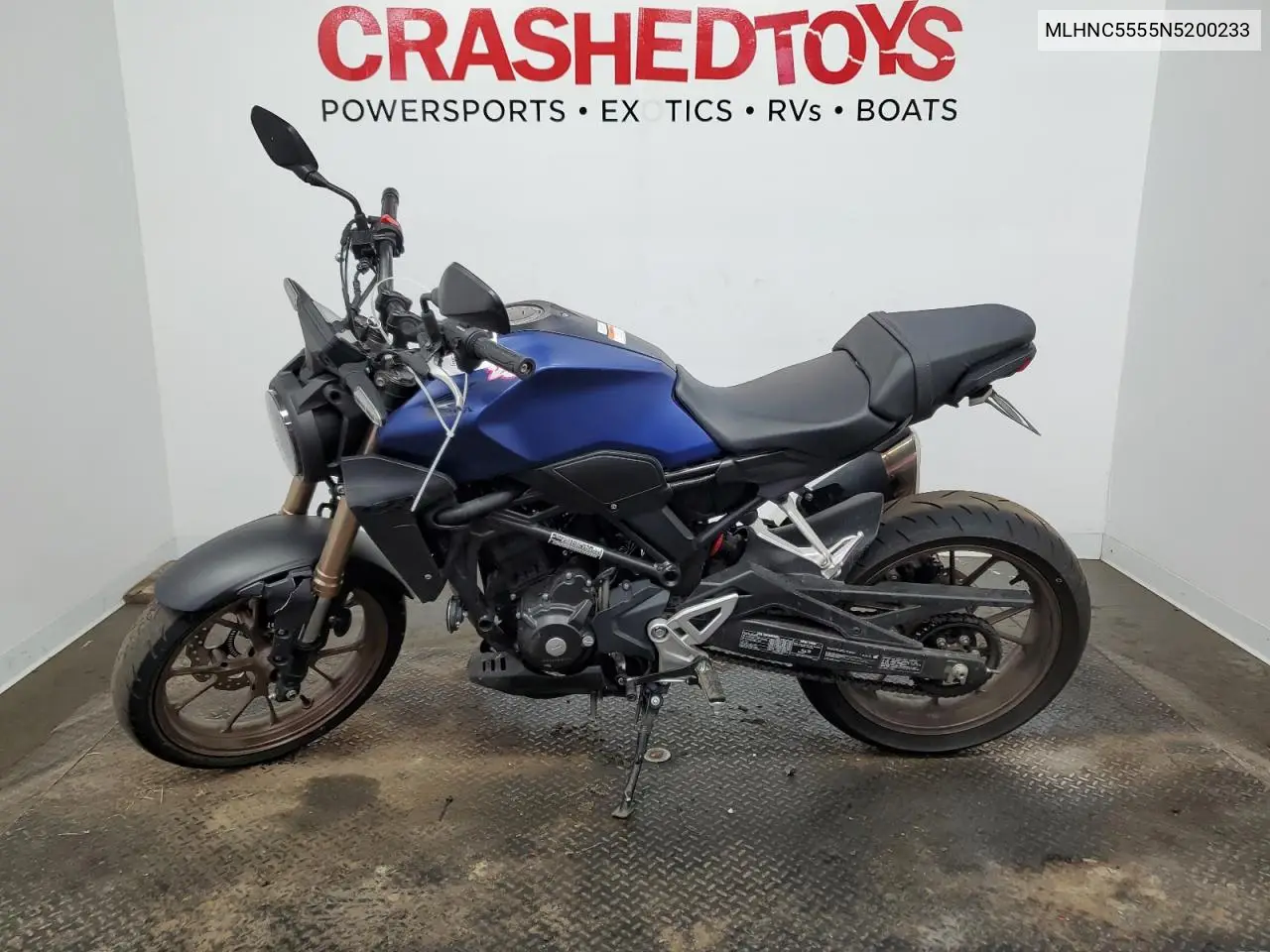 2022 Honda Cbf300 Na VIN: MLHNC5555N5200233 Lot: 69997675
