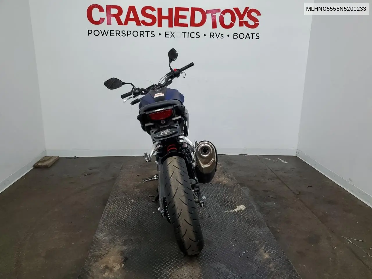 2022 Honda Cbf300 Na VIN: MLHNC5555N5200233 Lot: 69997675