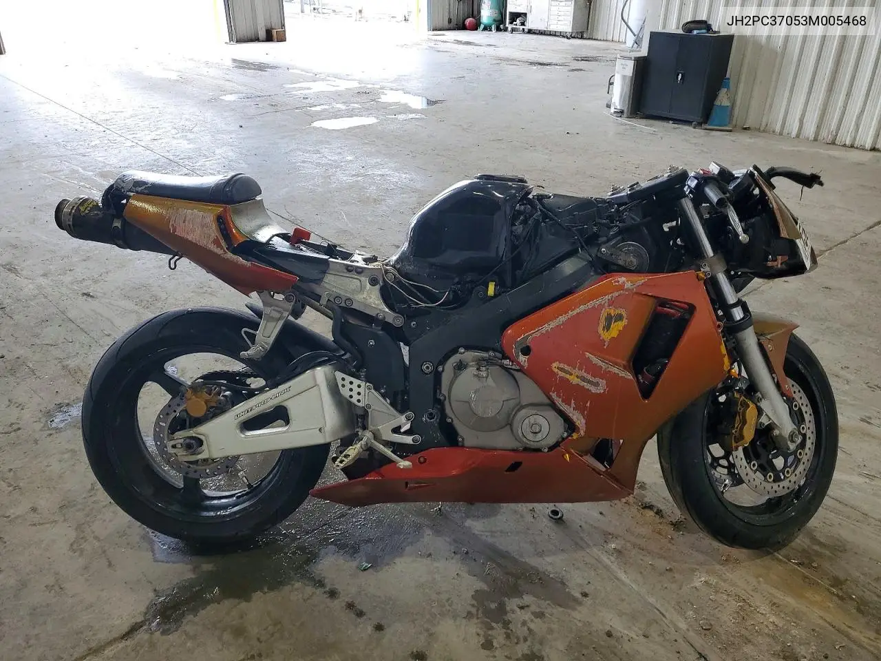 2003 Honda Cbr600 VIN: JH2PC37053M005468 Lot: 55390216