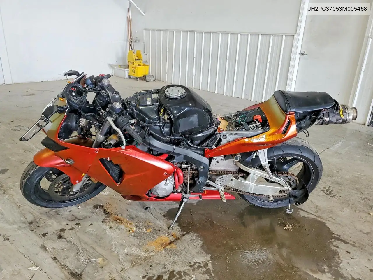 2003 Honda Cbr600 VIN: JH2PC37053M005468 Lot: 55390216