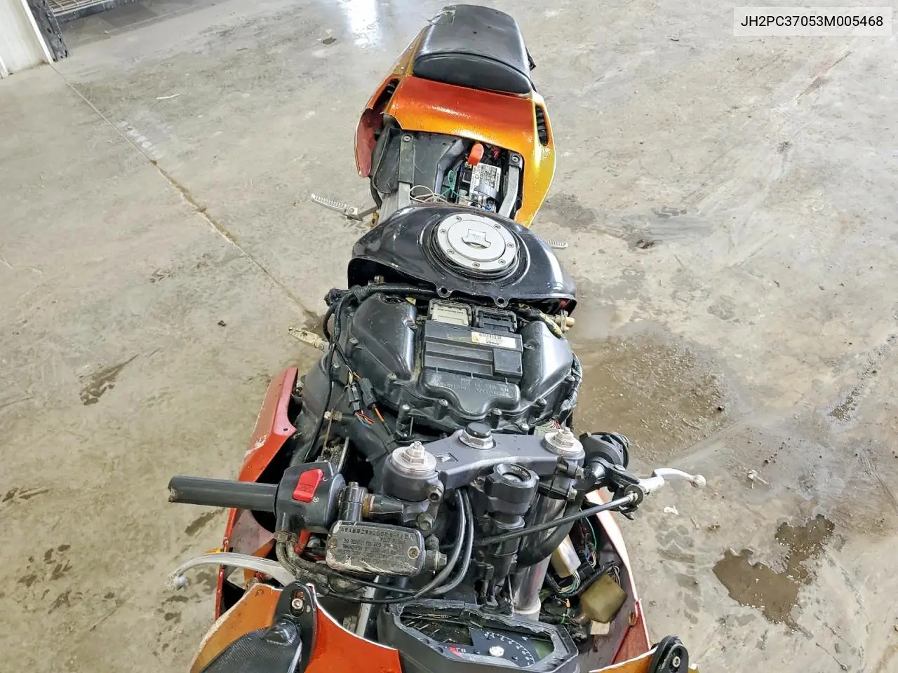 2003 Honda Cbr600 VIN: JH2PC37053M005468 Lot: 55390216