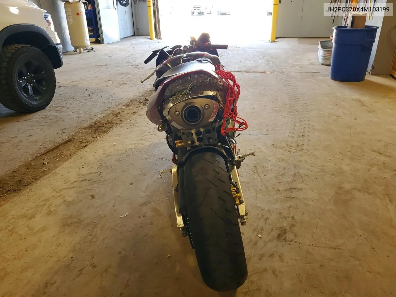 2004 Honda Cbr600 Rr VIN: JH2PC370X4M103199 Lot: 56819506