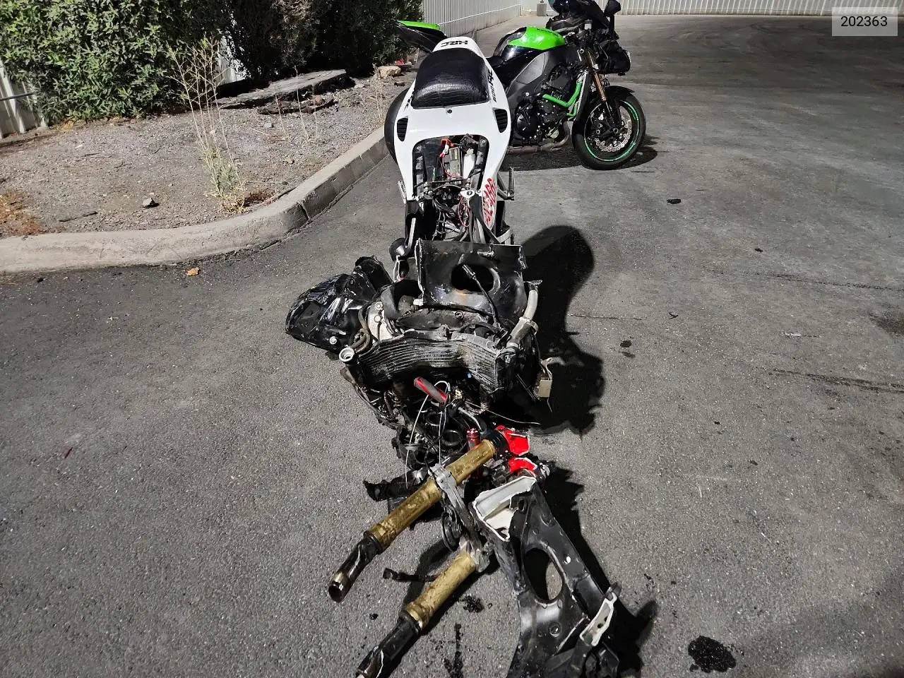 2005 Honda Cbr600 Rr VIN: JH2PC37085M202363 Lot: 55462466