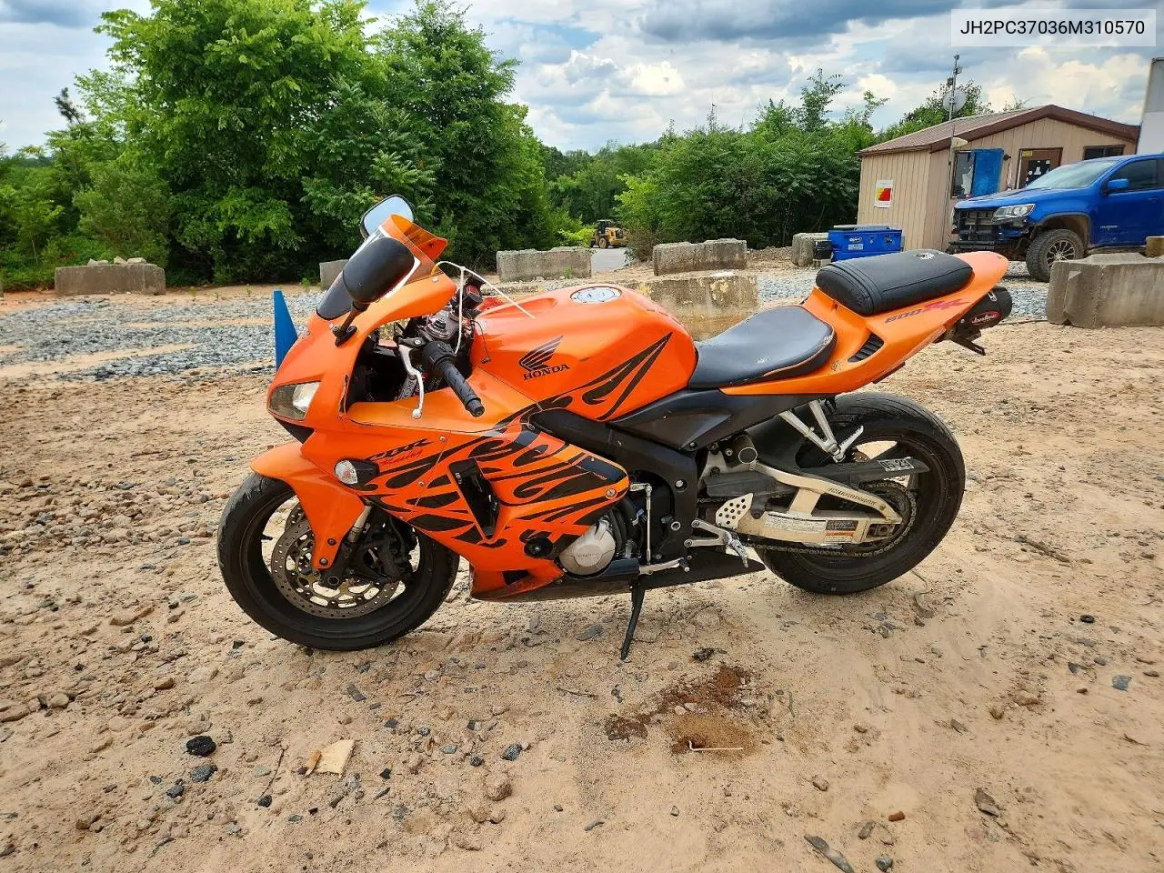 2006 Honda Cbr600 Rr VIN: JH2PC37036M310570 Lot: 55677716