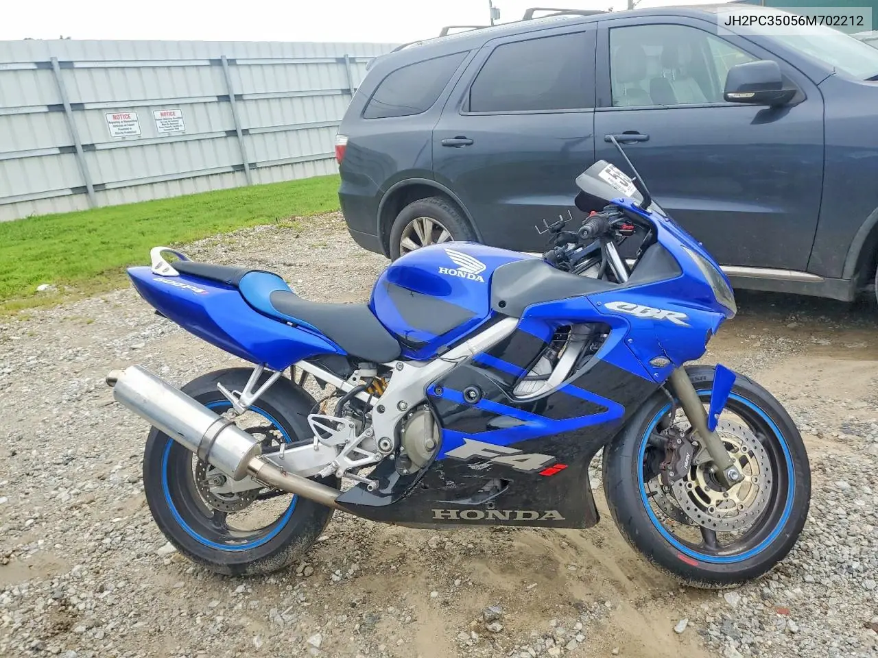 2006 Honda Cbr600 F4 VIN: JH2PC35056M702212 Lot: 55720346