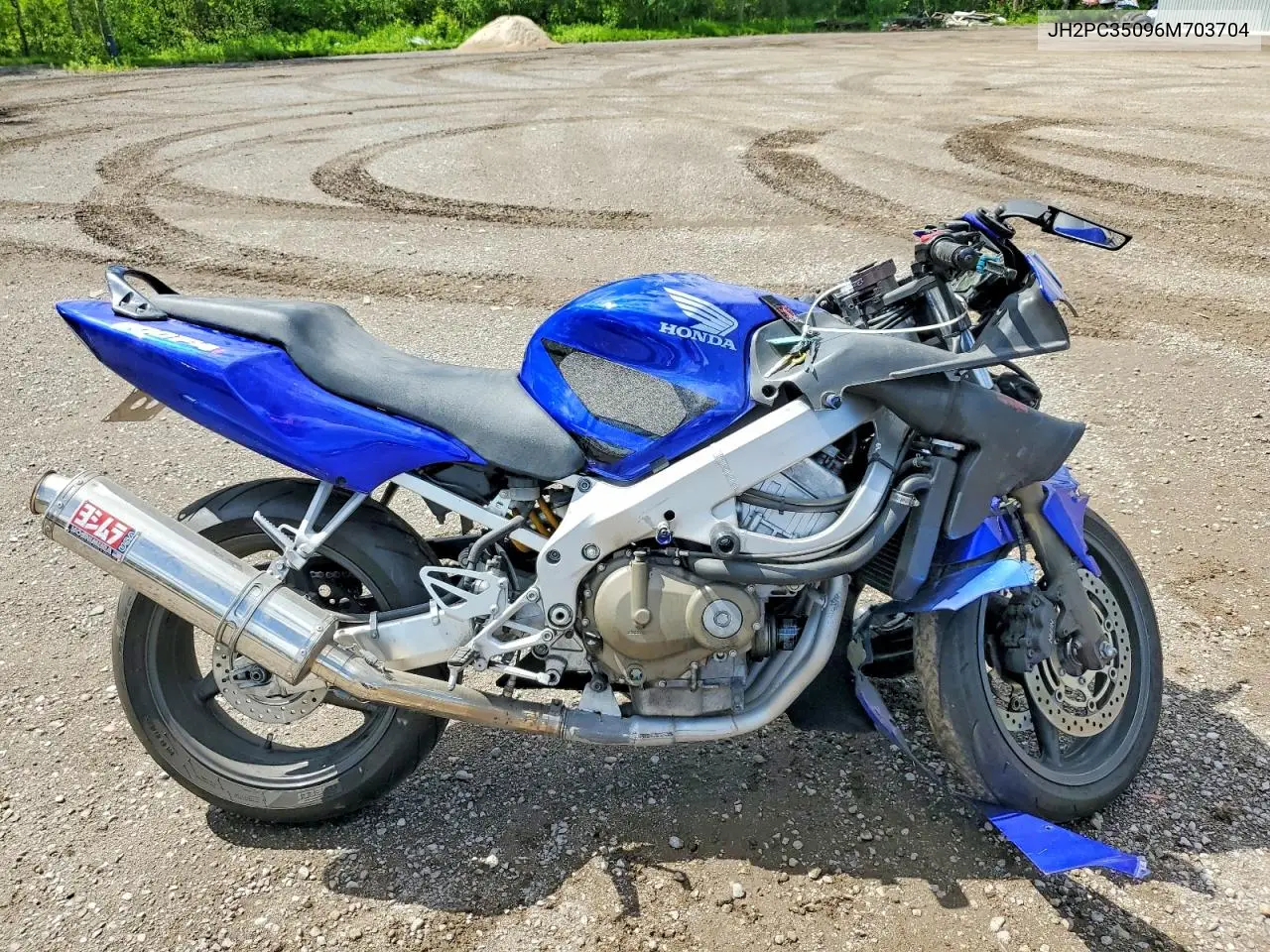2006 Honda Cbr600 F4 VIN: JH2PC35096M703704 Lot: 56132496