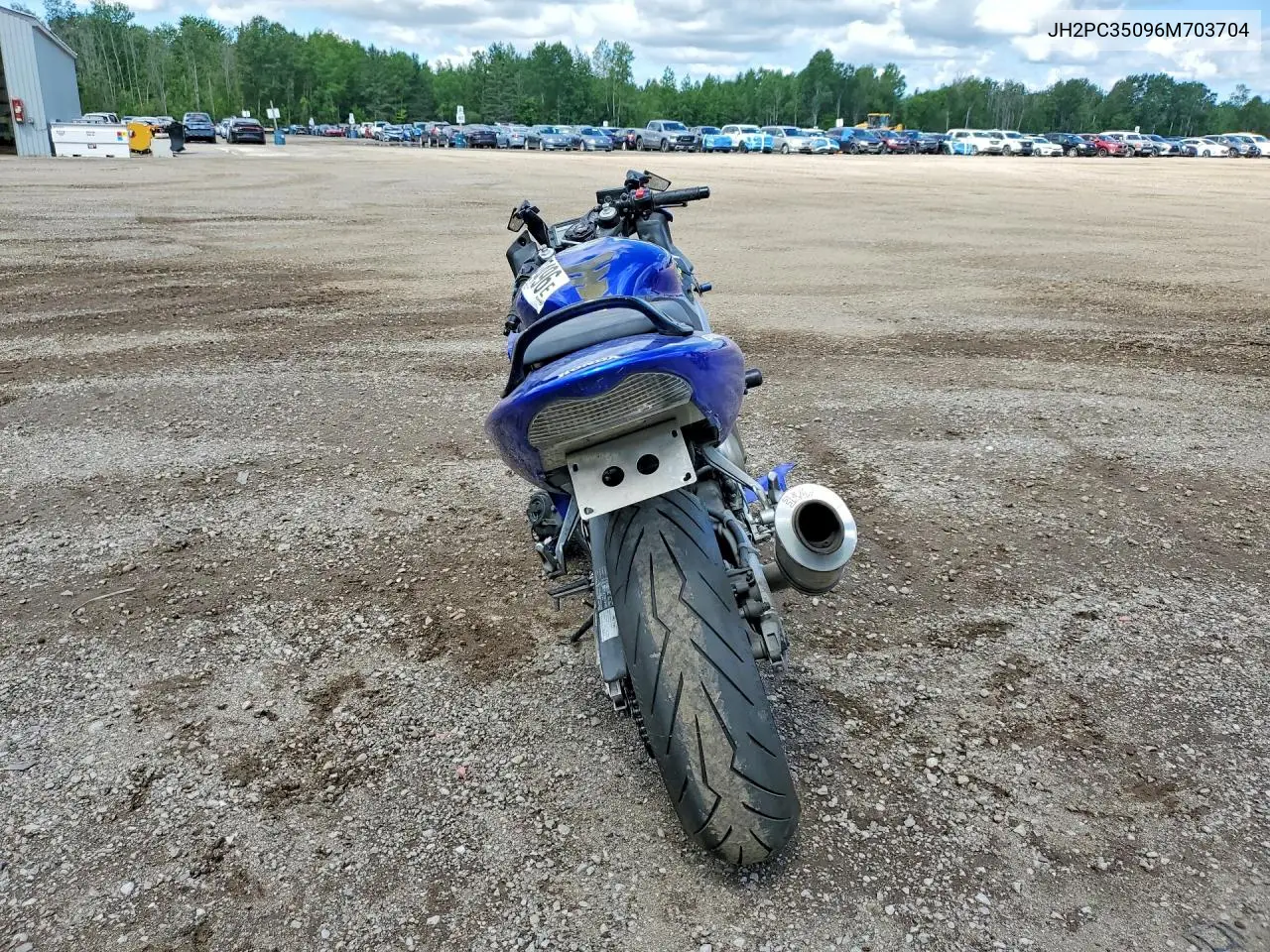 2006 Honda Cbr600 F4 VIN: JH2PC35096M703704 Lot: 56132496