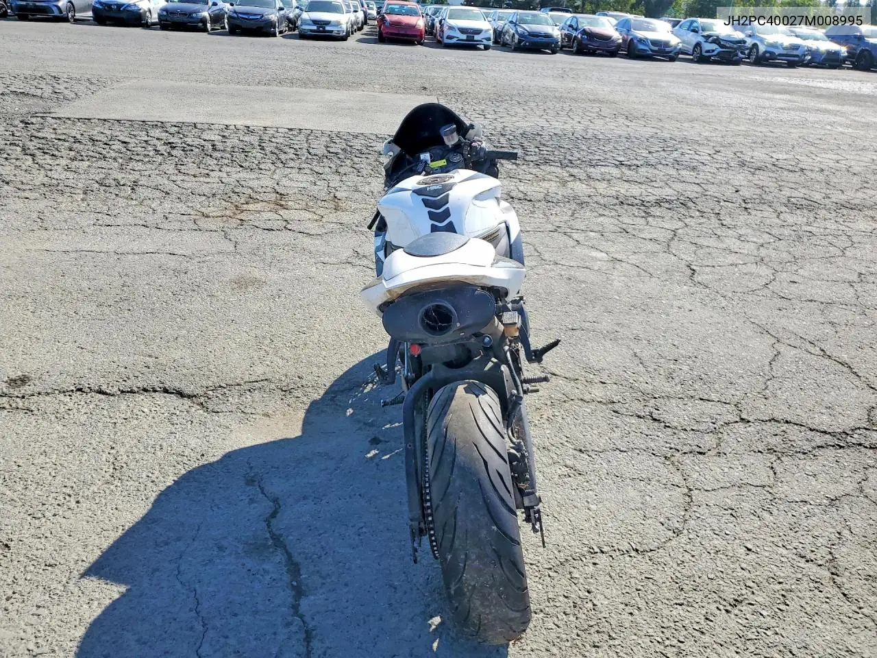 2007 Honda Cbr600 Rr VIN: JH2PC40027M008995 Lot: 54240706