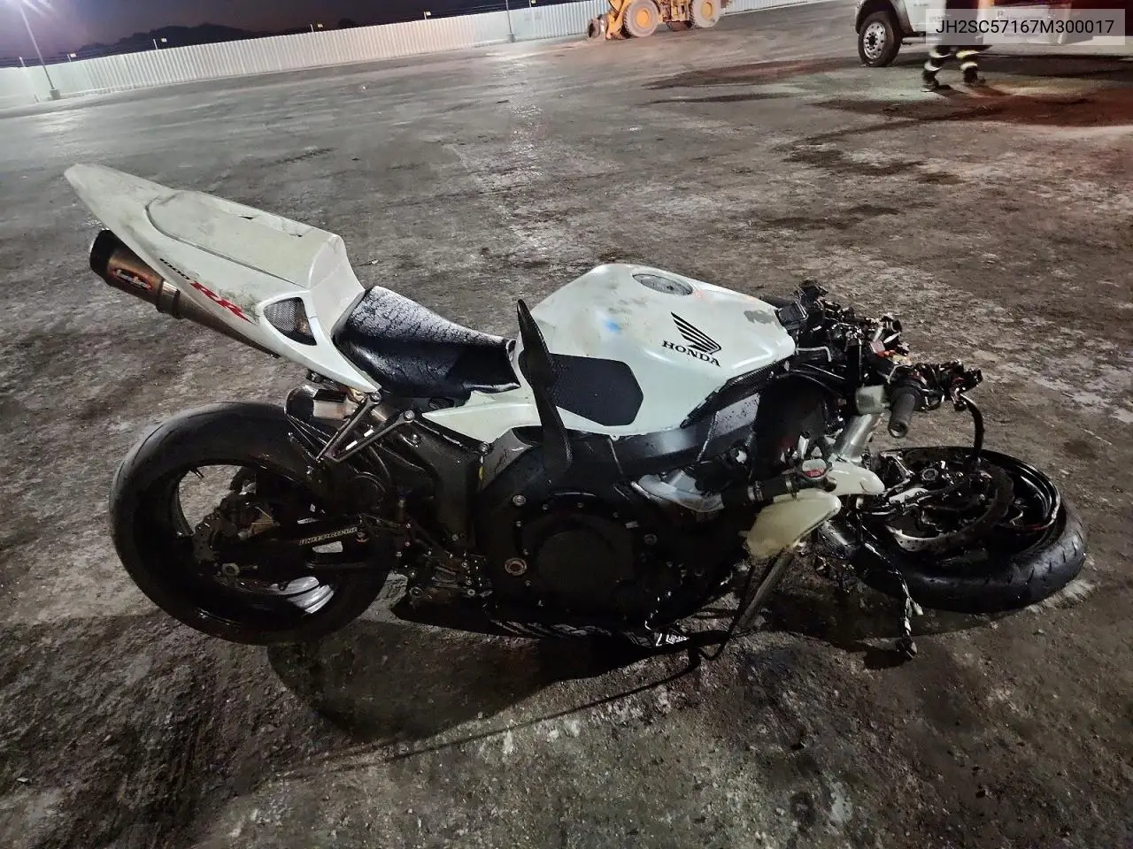 2007 Honda Cbr1000 Rr VIN: JH2SC57167M300017 Lot: 60736226