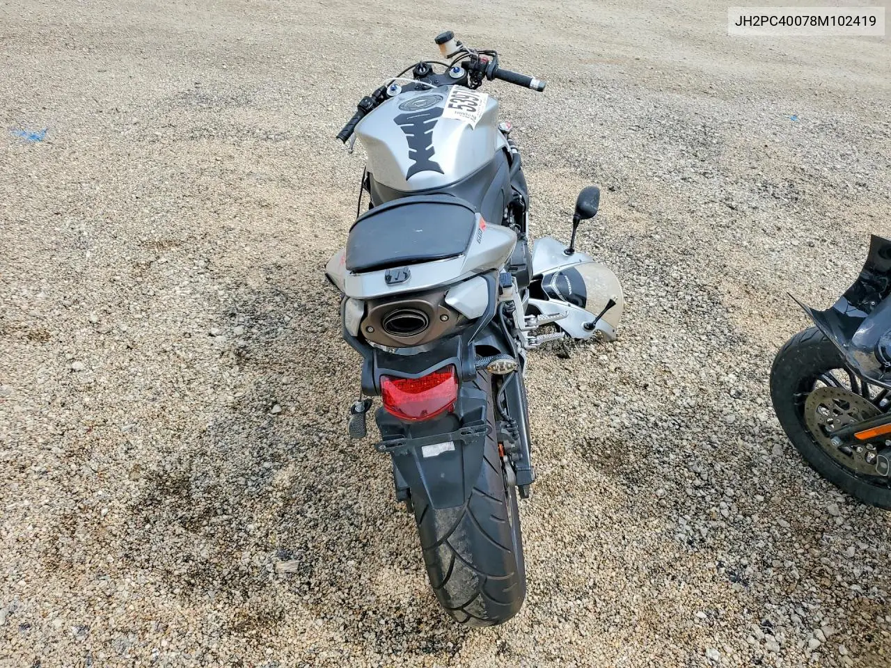 2008 Honda Cbr600 Rr VIN: JH2PC40078M102419 Lot: 53974996