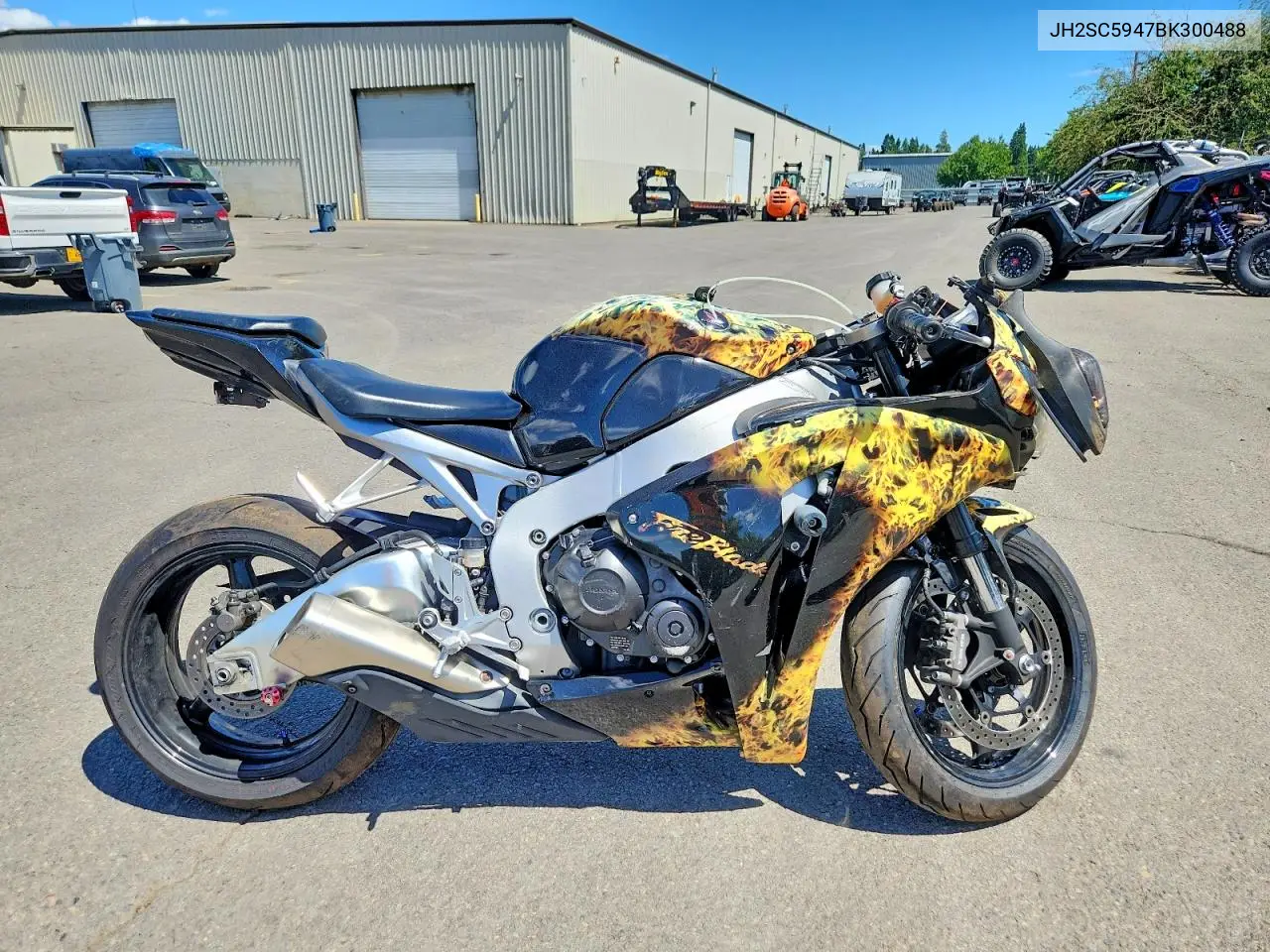 2011 Honda Cbr1000 Rr VIN: JH2SC5947BK300488 Lot: 57375666