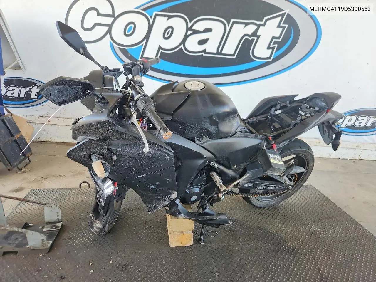2013 Honda Cbr250 Ra-Abs VIN: MLHMC4119D5300553 Lot: 58938336