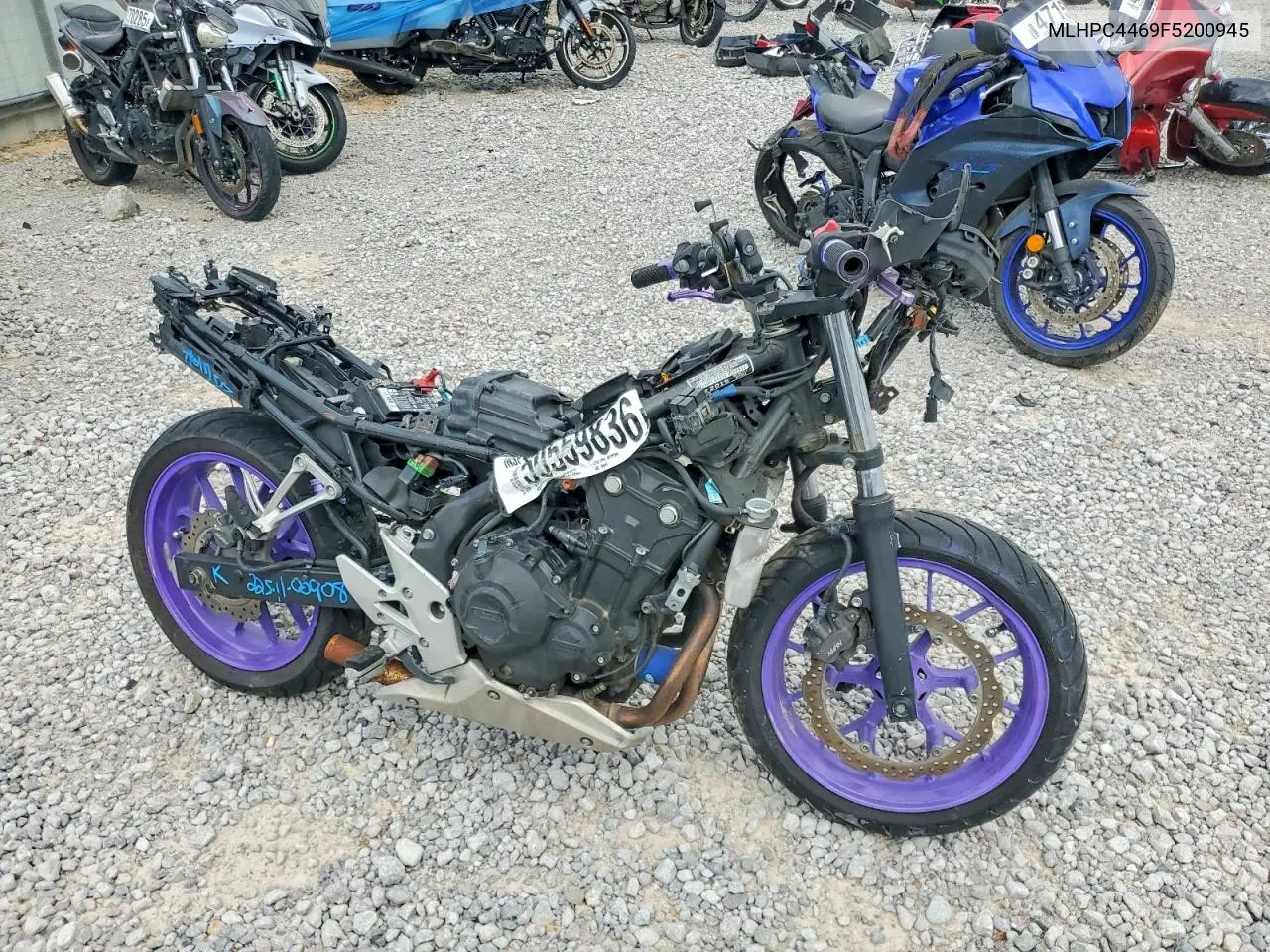 2015 Honda Cbr500 R VIN: MLHPC4469F5200945 Lot: 51173546