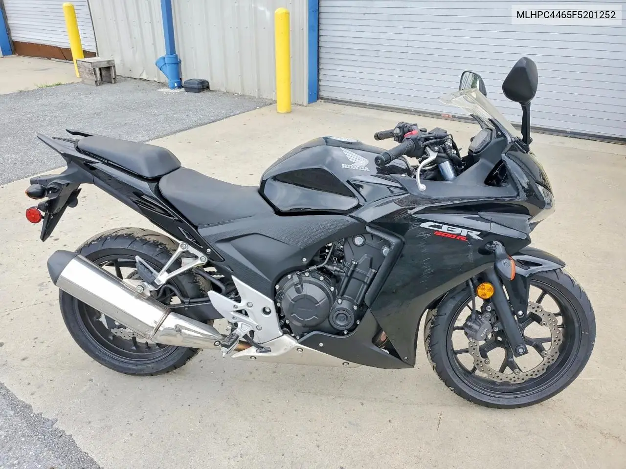 2015 Honda Cbr500 R VIN: MLHPC4465F5201252 Lot: 60551716