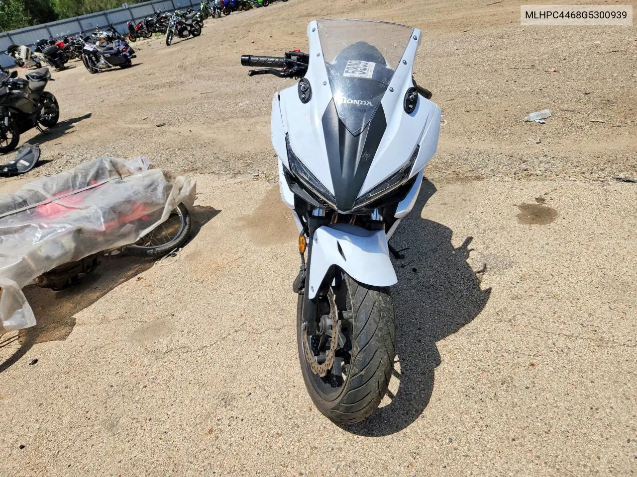 2016 Honda Cbr500 R VIN: MLHPC4468G5300939 Lot: 58999276