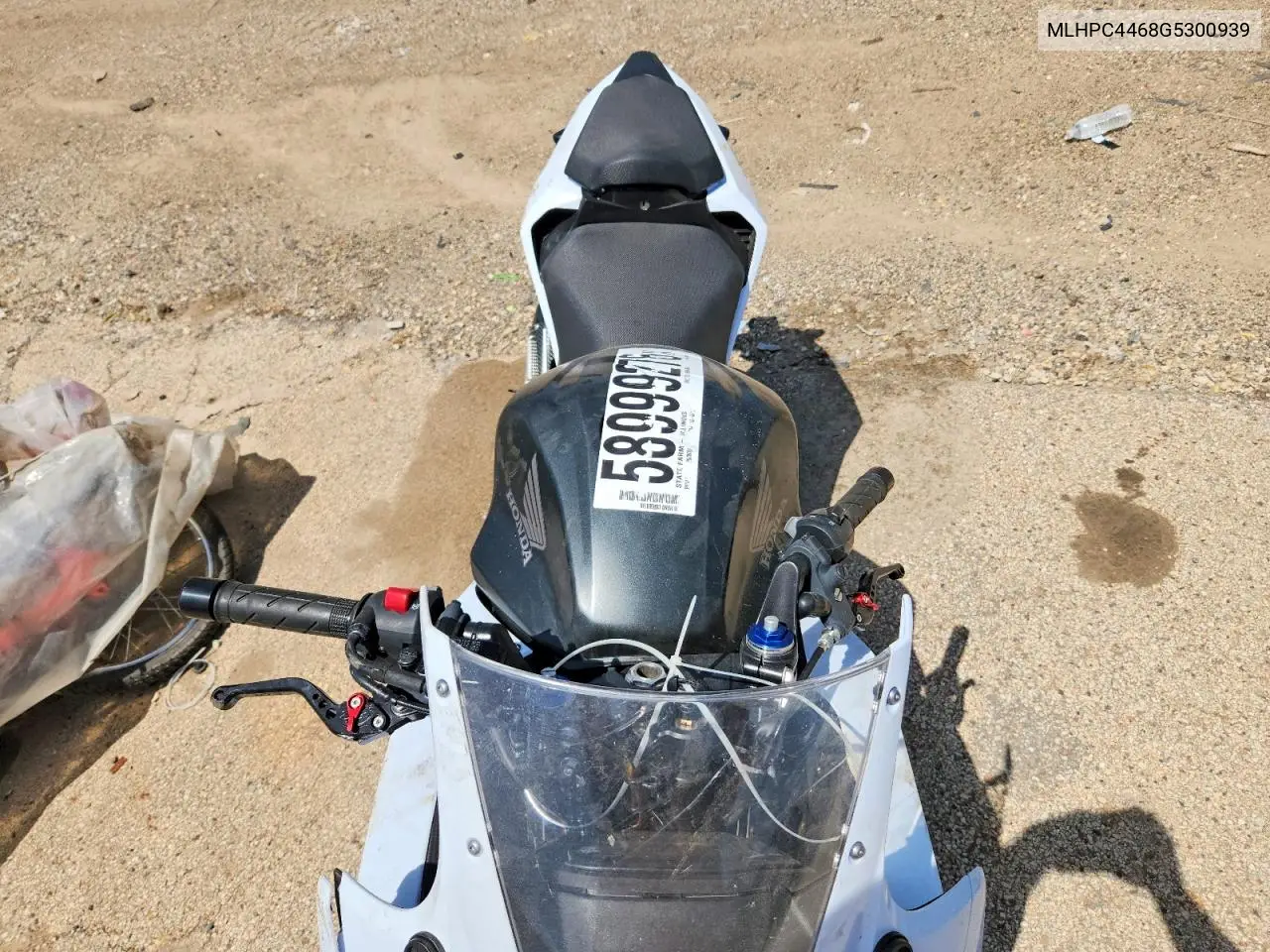 2016 Honda Cbr500 R VIN: MLHPC4468G5300939 Lot: 58999276