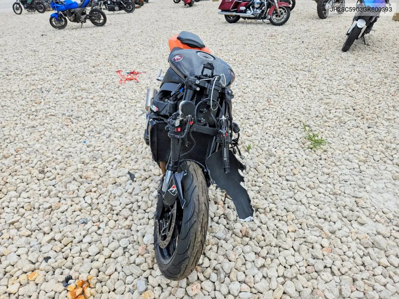 2016 Honda Cbr1000 Rr VIN: JH2SC5903GK800393 Lot: 59308426