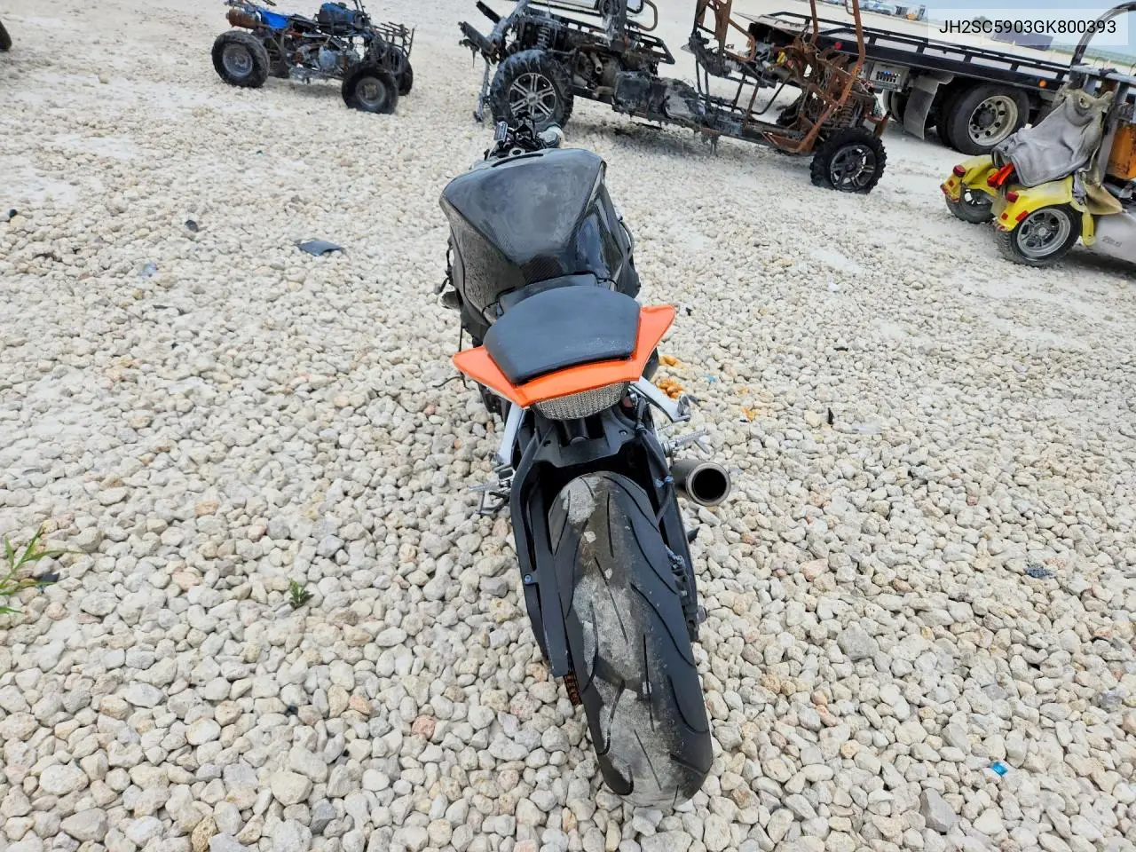 2016 Honda Cbr1000 Rr VIN: JH2SC5903GK800393 Lot: 59308426