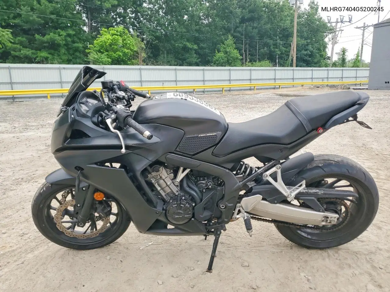 2016 Honda Cbr650F VIN: MLHRC7404G5200245 Lot: 60933836