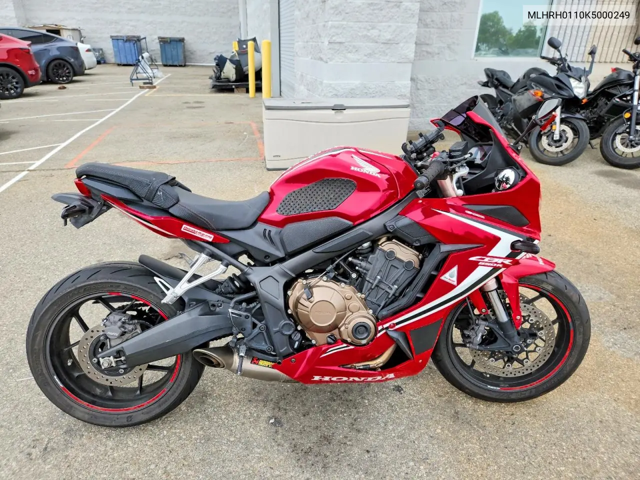 2019 Honda Cbr650 R VIN: MLHRH0110K5000249 Lot: 53913316