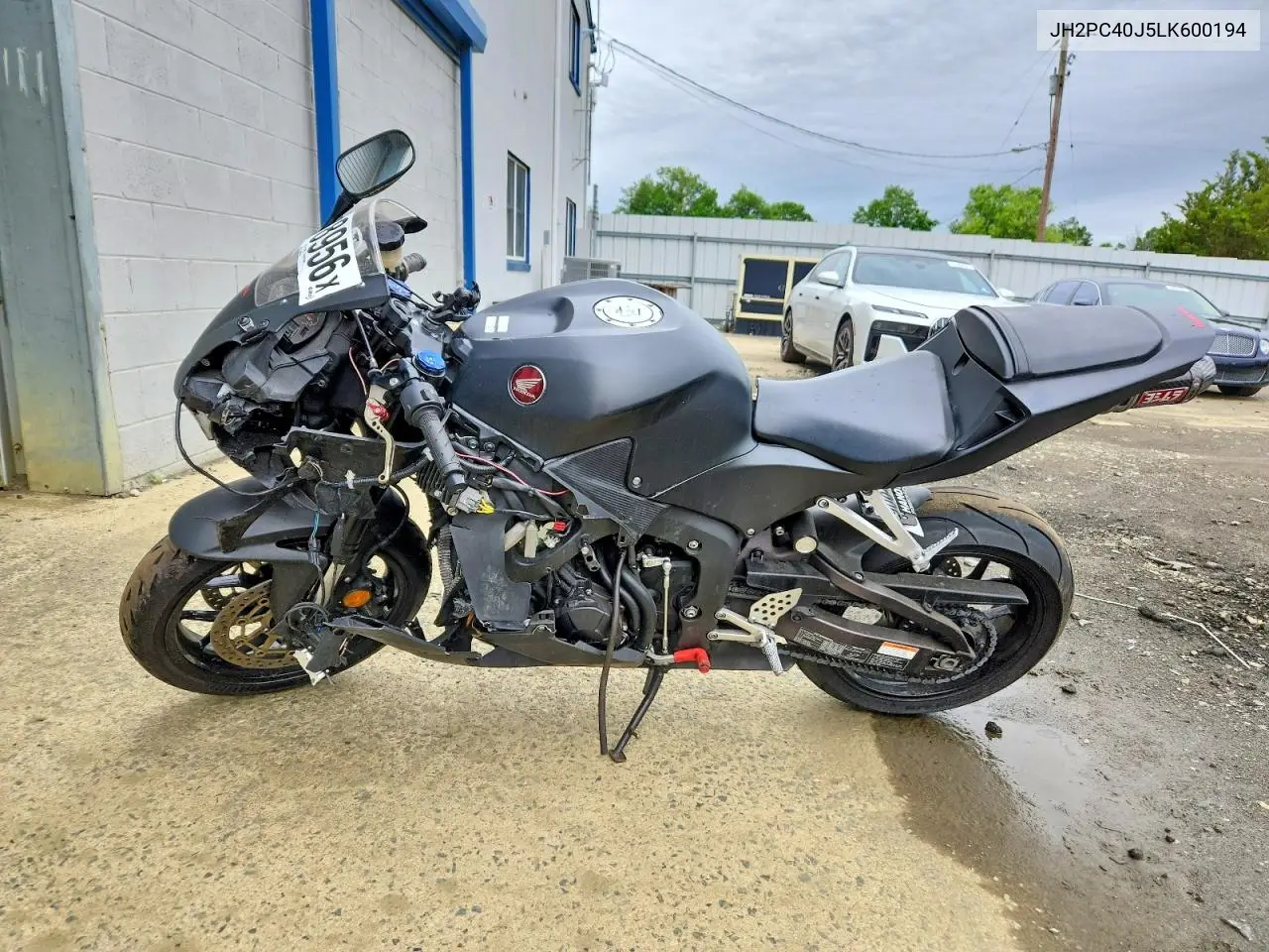 2020 Honda Cbr600 Rr VIN: JH2PC40J5LK600194 Lot: 54508956
