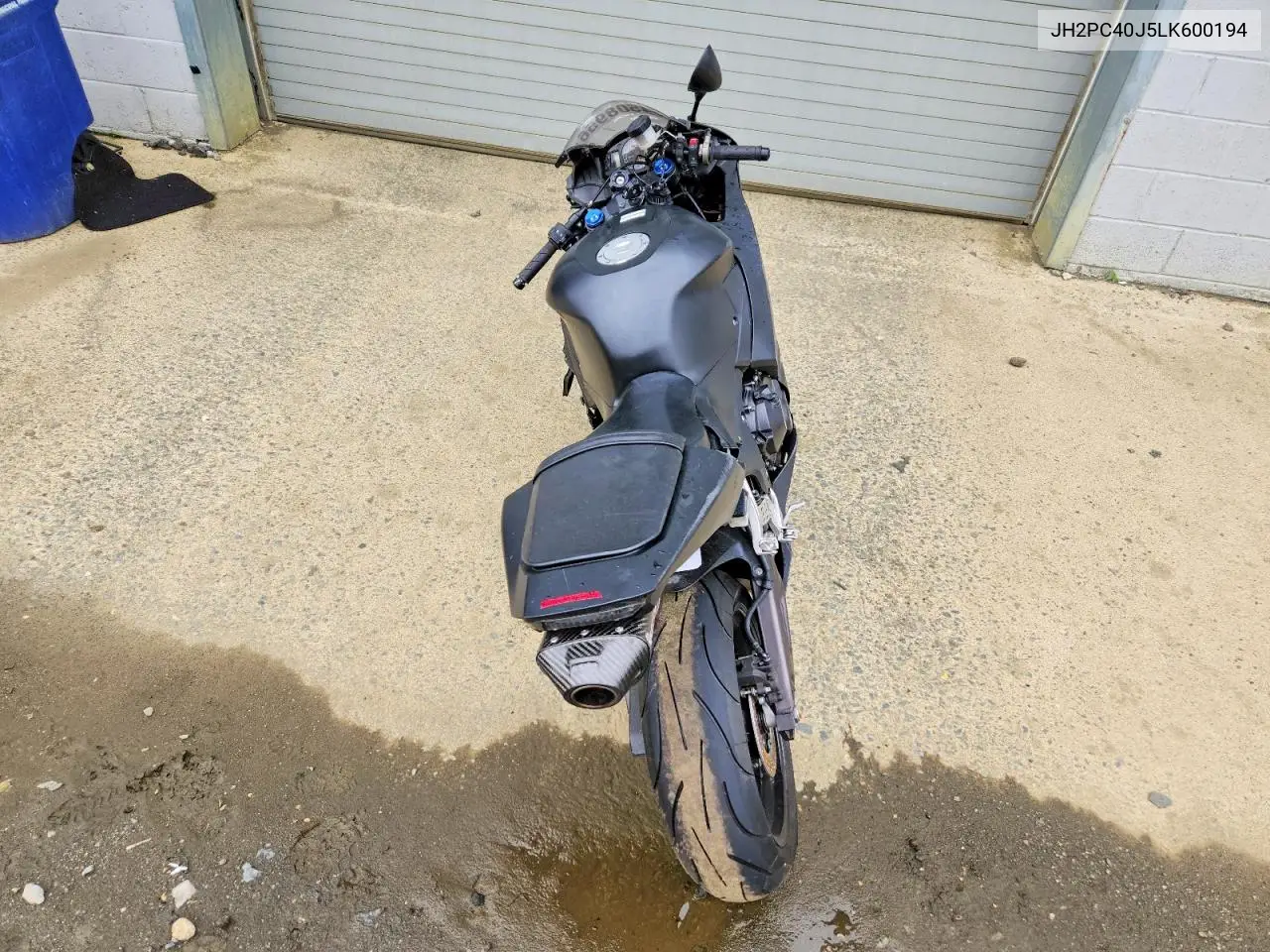 2020 Honda Cbr600 Rr VIN: JH2PC40J5LK600194 Lot: 54508956