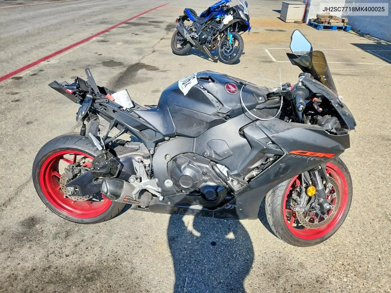 2021 Honda Cbr1000 Rr VIN: JH2SC7718MK400025 Lot: 61014716
