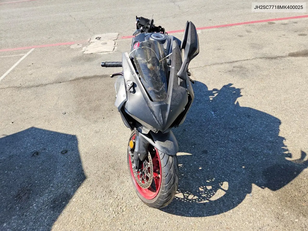 2021 Honda Cbr1000 Rr VIN: JH2SC7718MK400025 Lot: 61014716